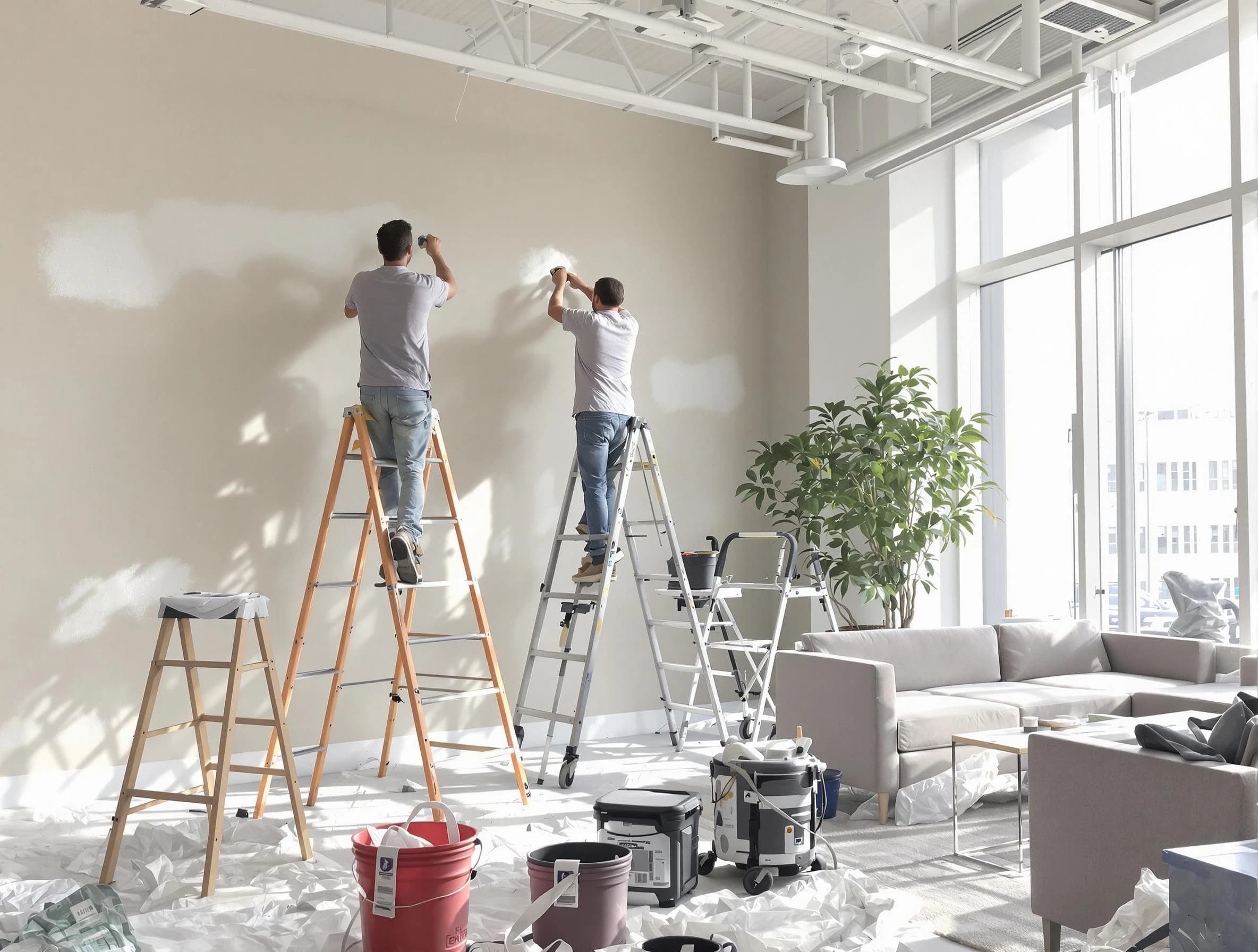 Medina House Painters delivering commercial painting services in Medina, OH