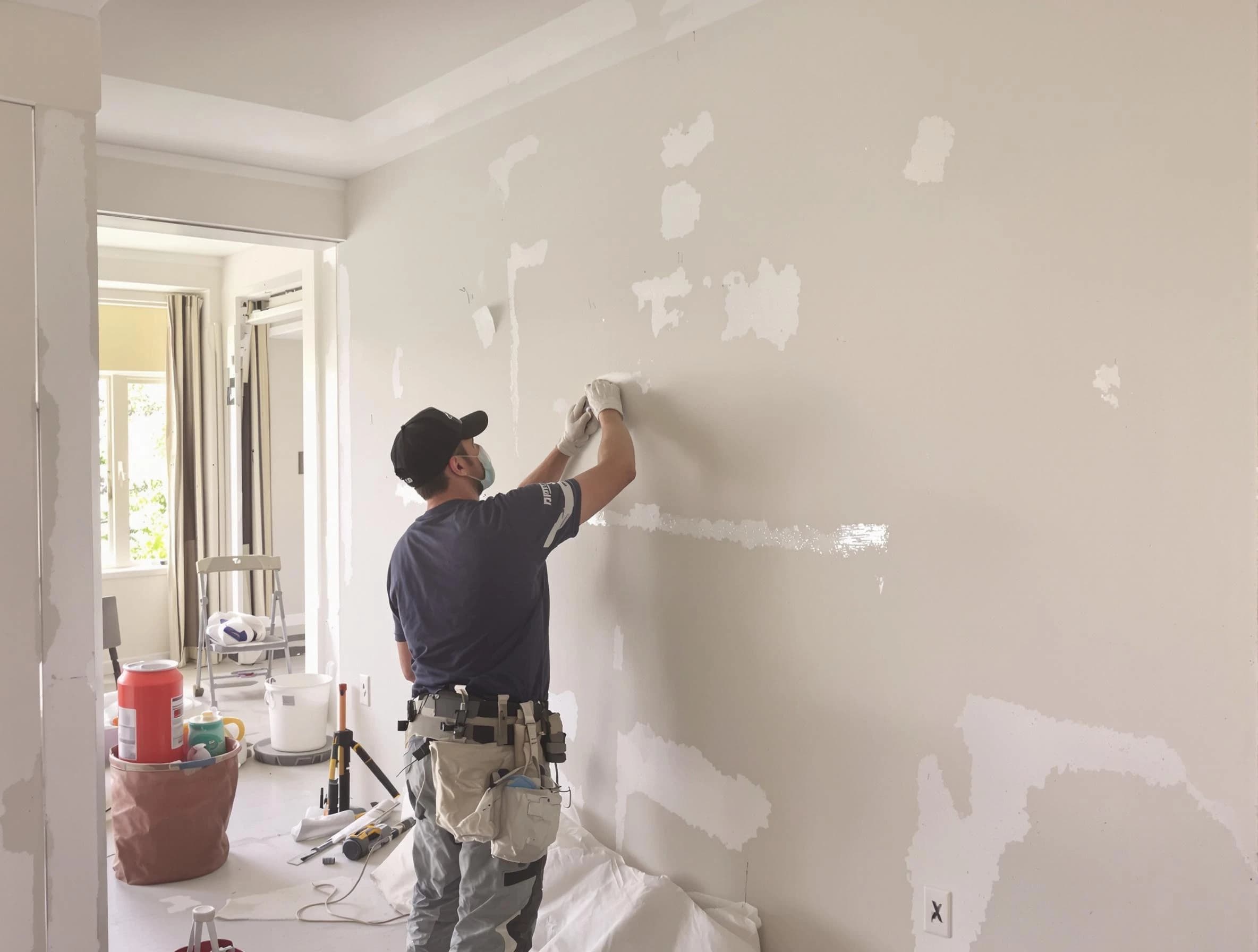 Taping and mudding service by Medina House Painters in Medina