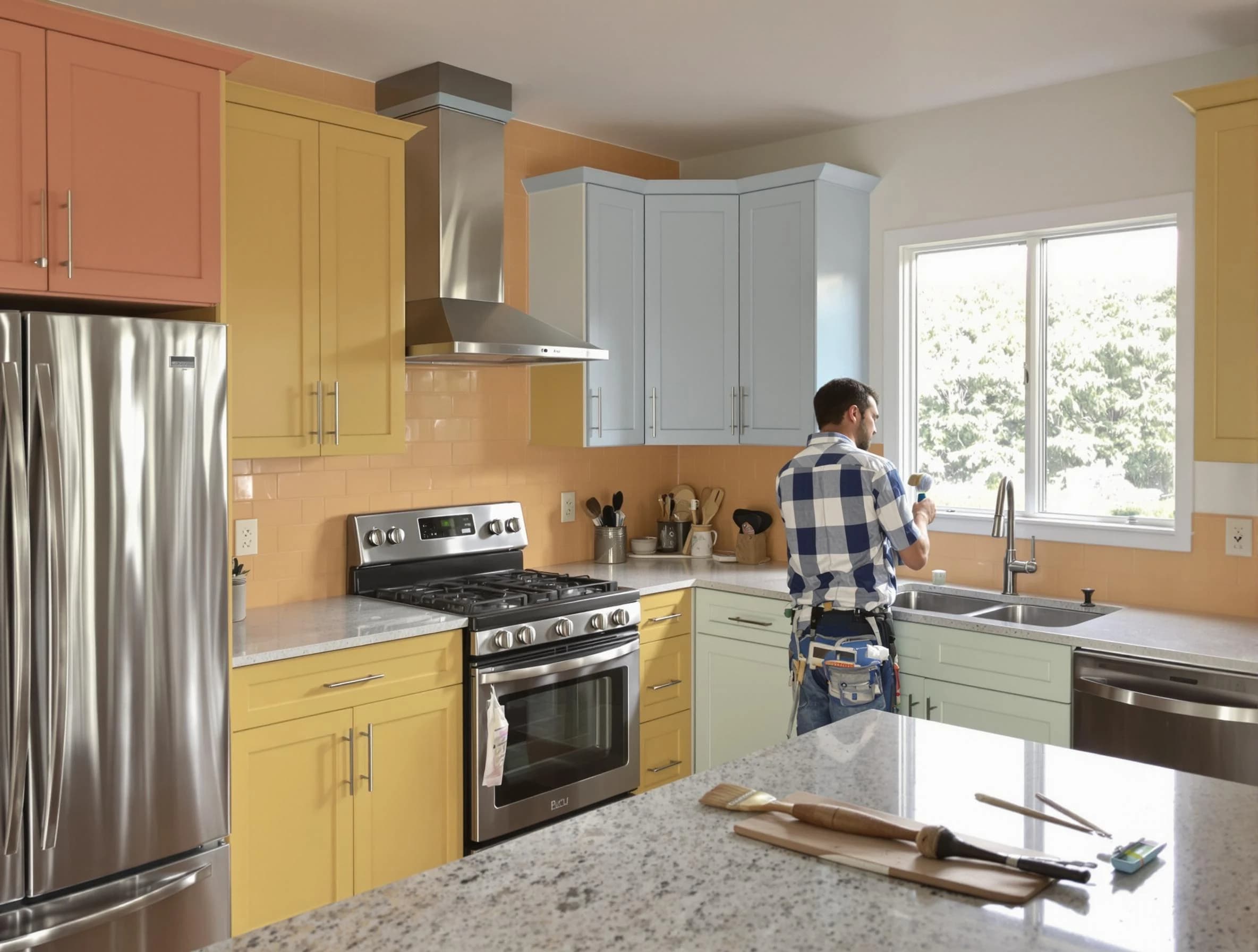 Kitchen and Cabinet Refinish in Medina