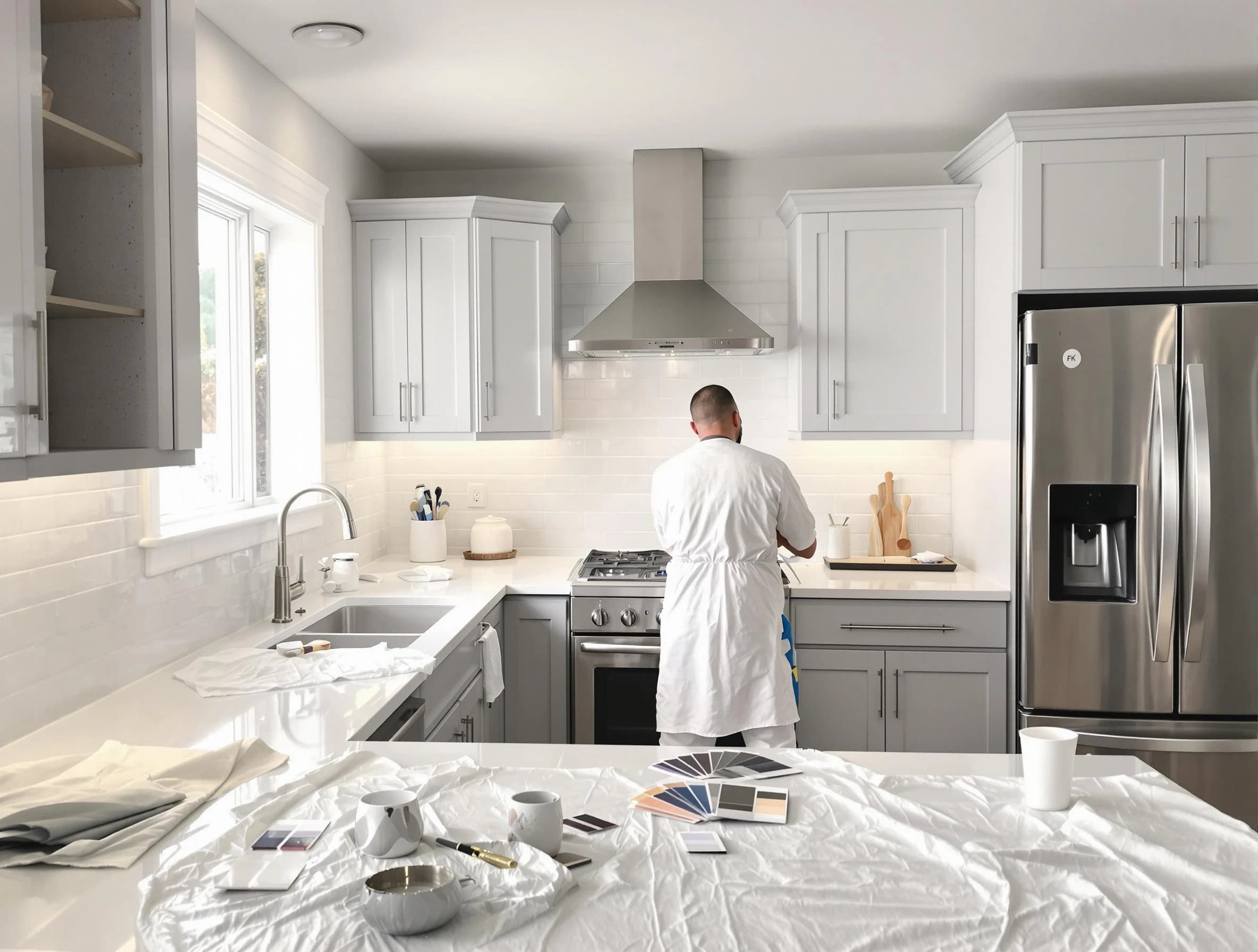 Kitchen Painting in Medina